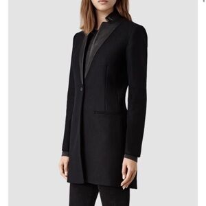 Women's Black Tailored Coat